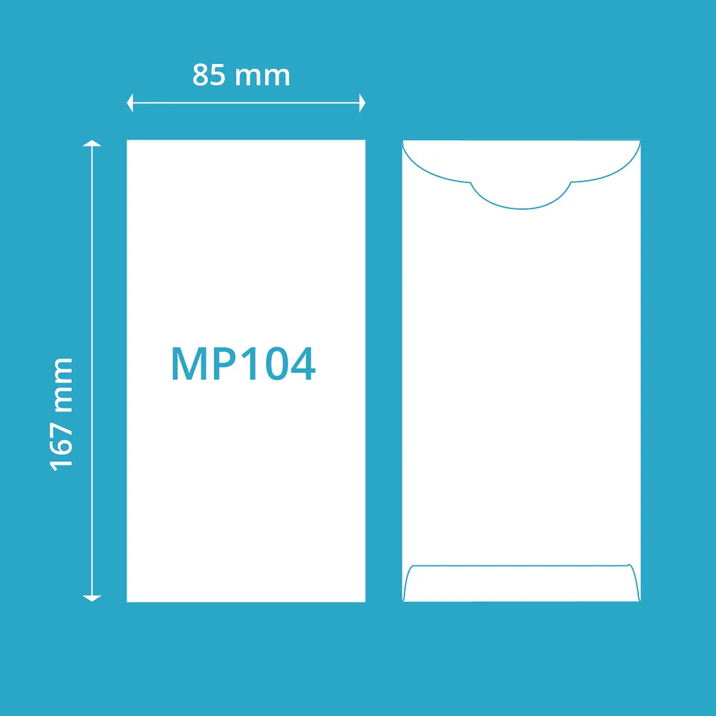 MP104 Size Diagram